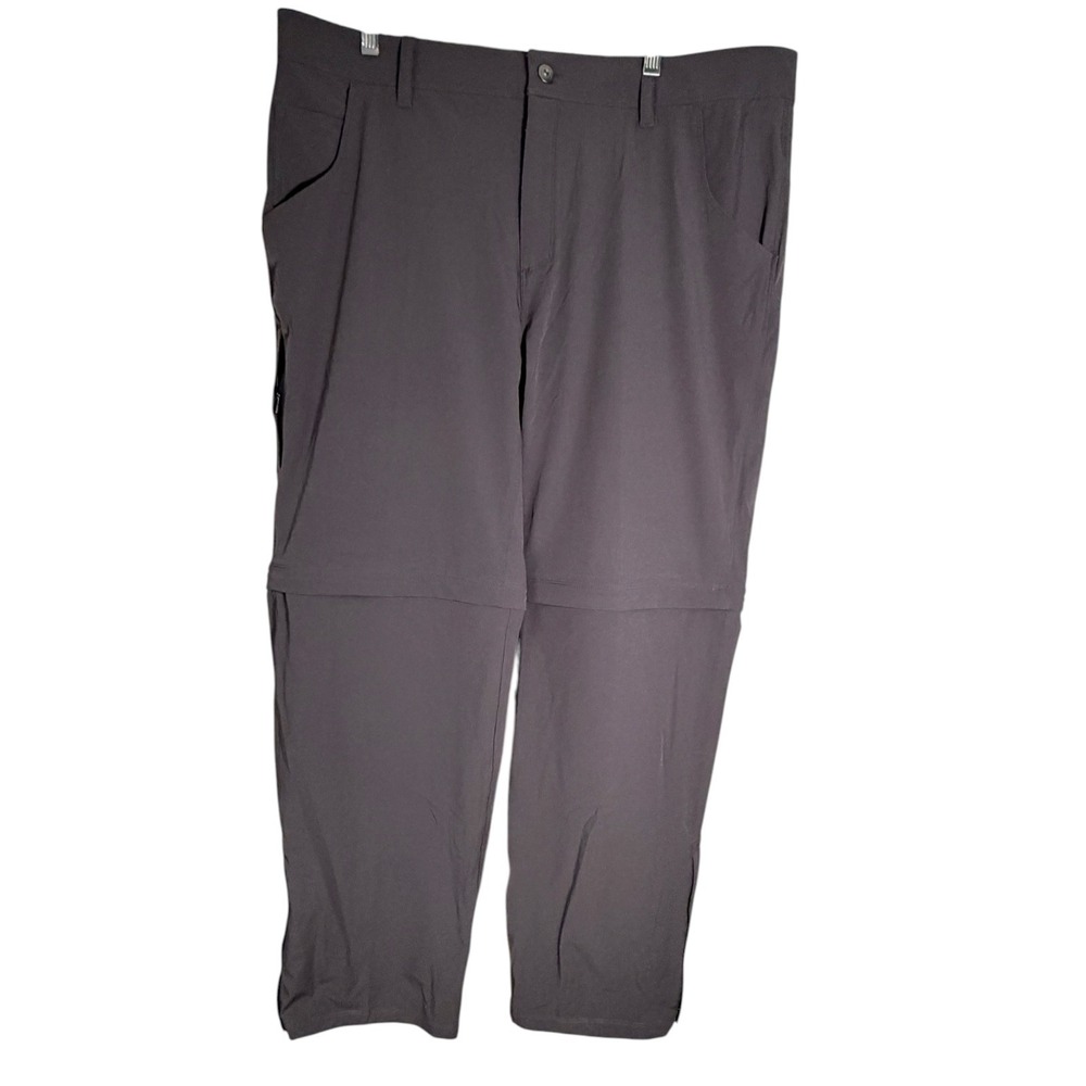 NEW Eastern Mountain Sports Men's Compass 4 Points Zip Off Pants Black 40 X 32